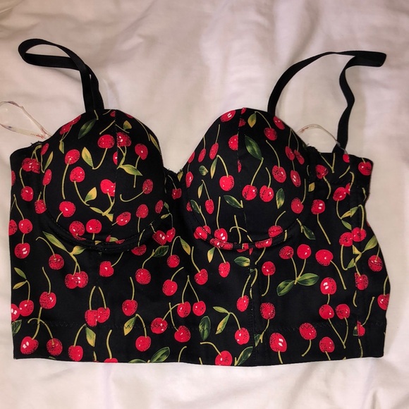 cherry bustier - Picture 2 of 6